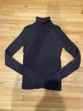 B.U.M. Equipment Brown Turtleneck